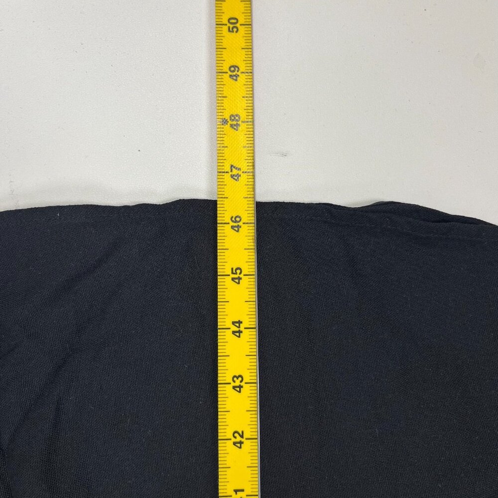 NWOT Farm Rio Linen Blend Black Sleeveless Maxi Dress Size L - Picture 11 of 12